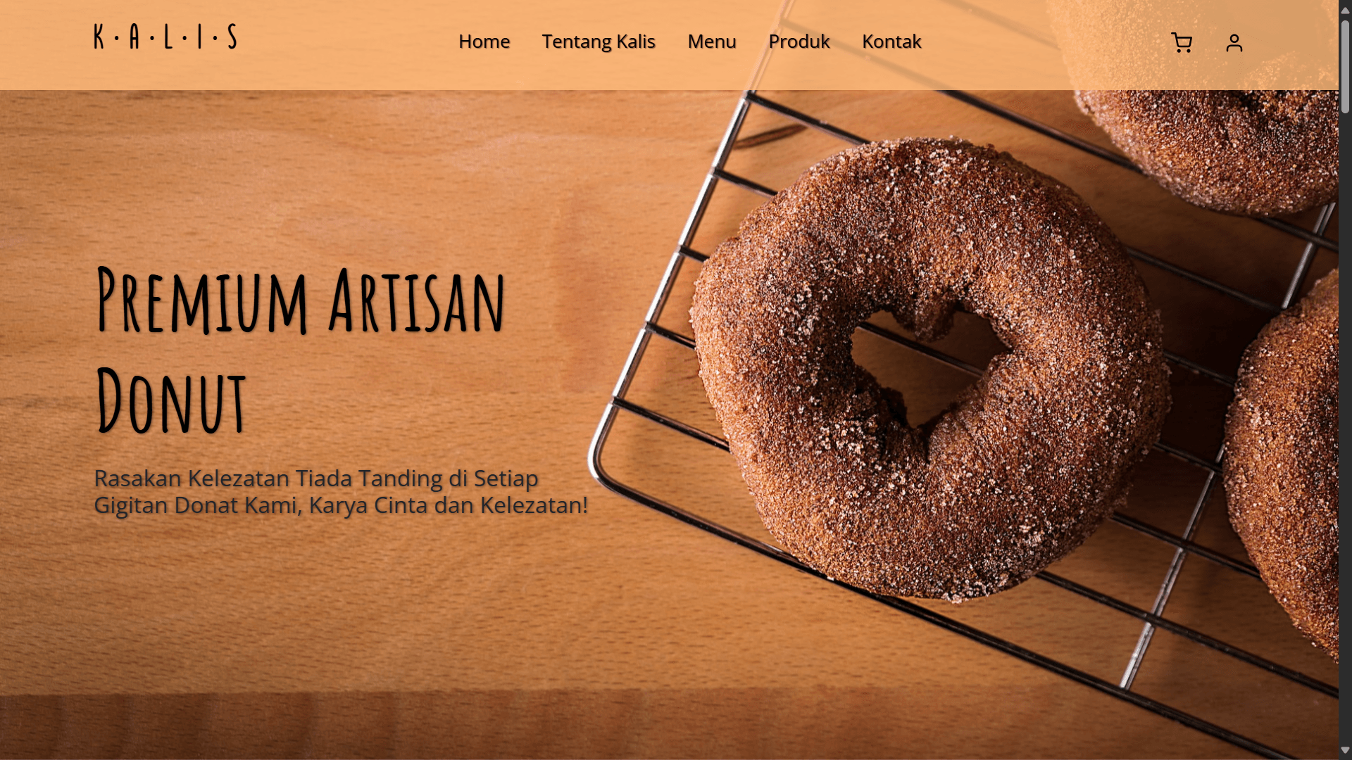 Kalis Donut – Static Website